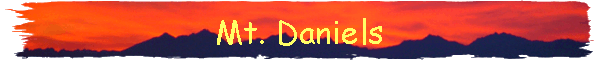Mt. Daniels